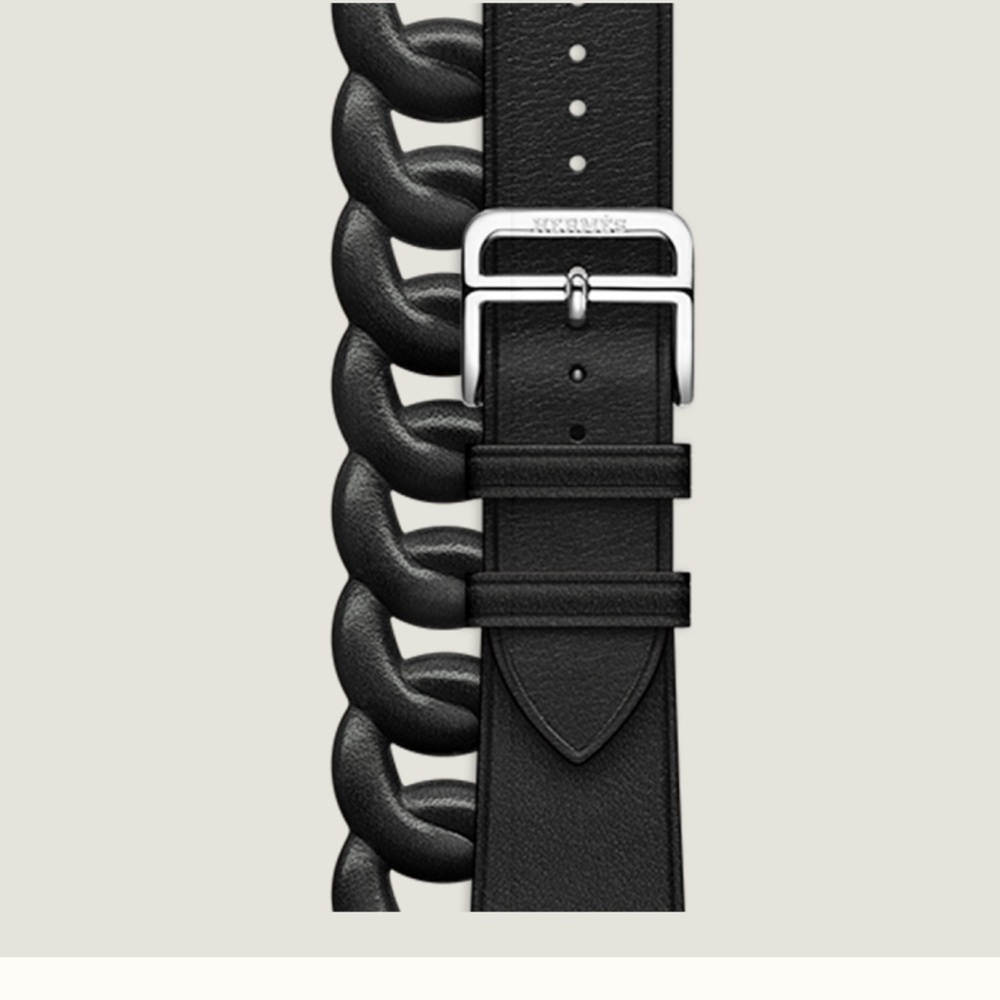 Hermes Apple Watch Band 41mm Gourmette Double Tour